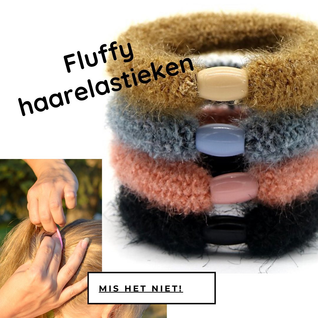 Weg met die saaie elastiekjes,...
