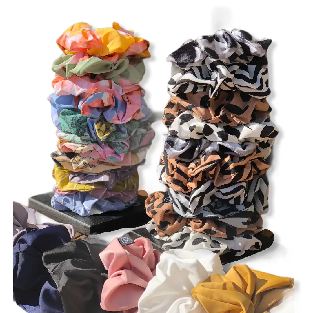 De scrunchies zijn weer terug van weggeweest!