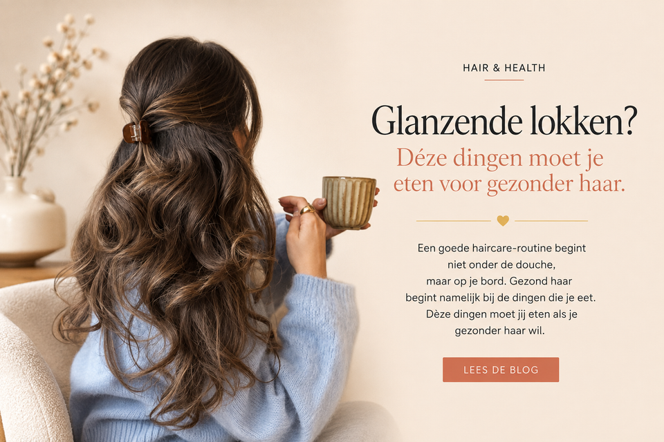 Glanzende lokken? Déze dingen moet je eten voor gezonder haar