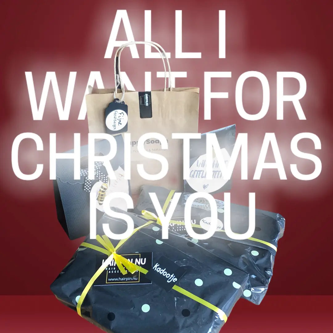🎁 stralend de feestdagen in met haaraccessoires van hairpin.nu