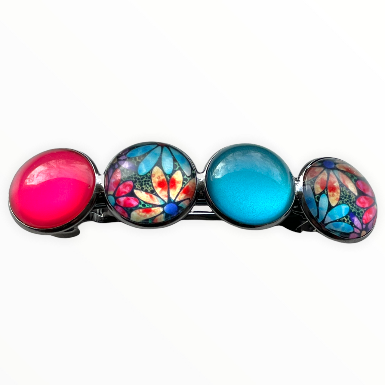 Voordeelset Color Hairclips Ibiza style 2 stuks