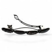 Haarspeld color hairclip xl – robuust glossy grijs - haarspelden