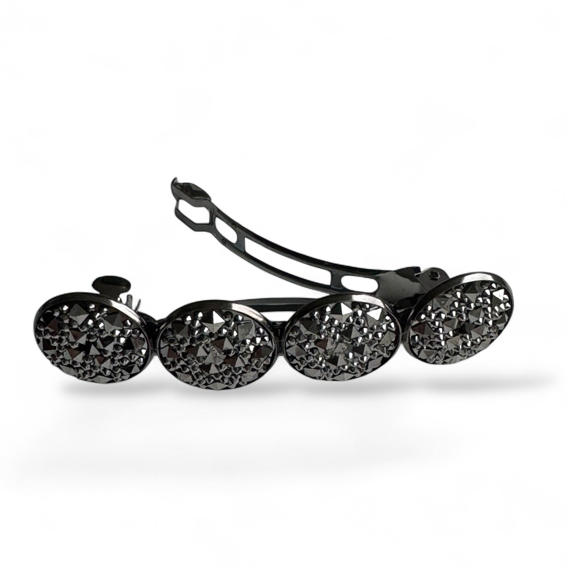 Haarspeld color hairclip xl – robuust grijs - haarspelden