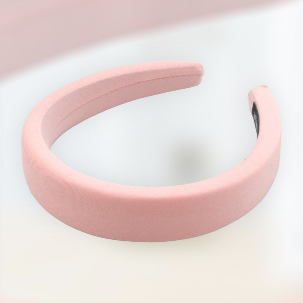 Diadeem / Haarband effen 3cm Roze