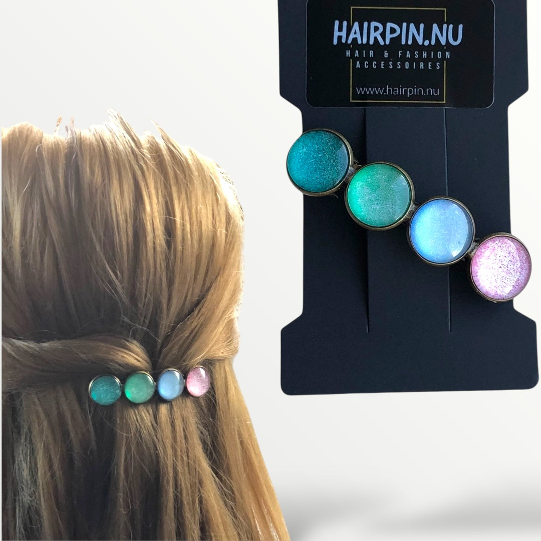 Color Hairclip haarspeld Pastel XL