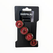 haarspeld-cabochon-Bohemian-Ibiza-boho-rood-zwart-print-hairpin_nu
