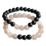 Armband set rosequartz