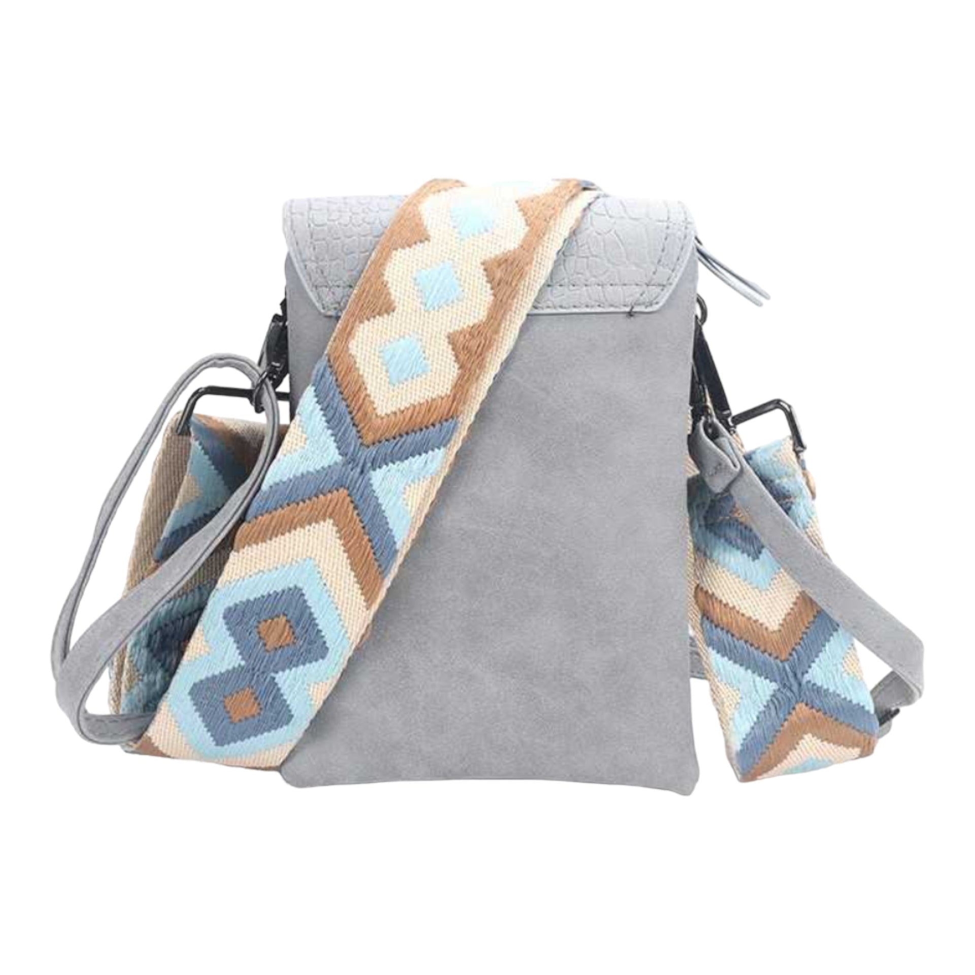 Blauw telefoon- en schoudertasje kansas - crossbodybag