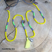 Brillenkoordje geel-groen