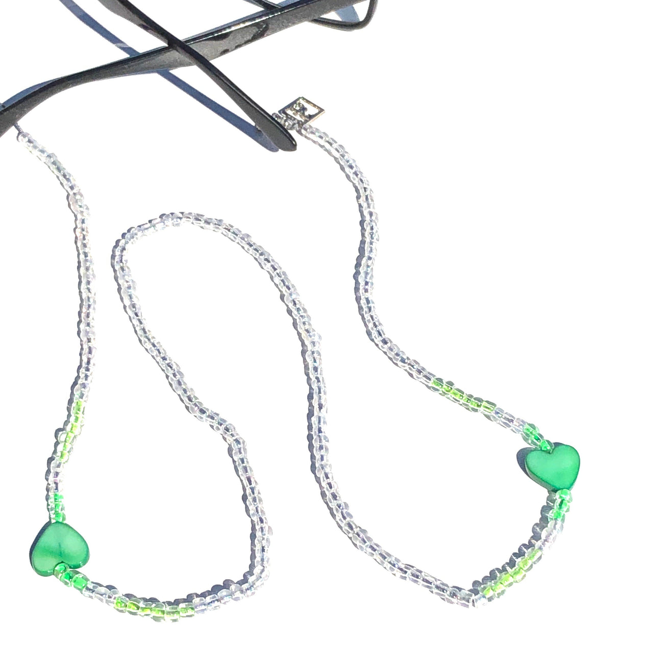 Brillenkoordje groen love