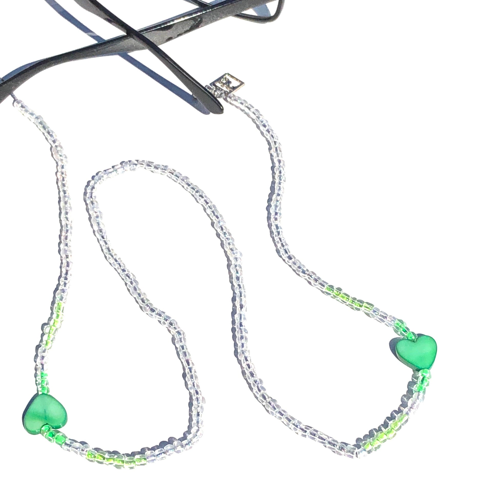 Brillenkoordje groen love