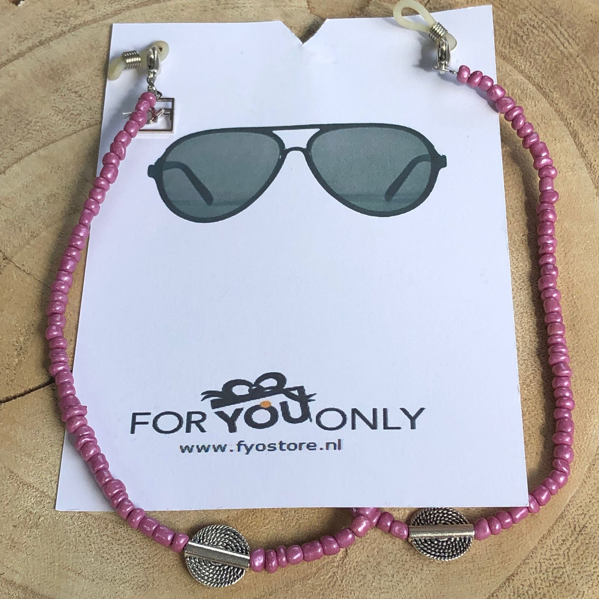 Brillenkoordje oudroze