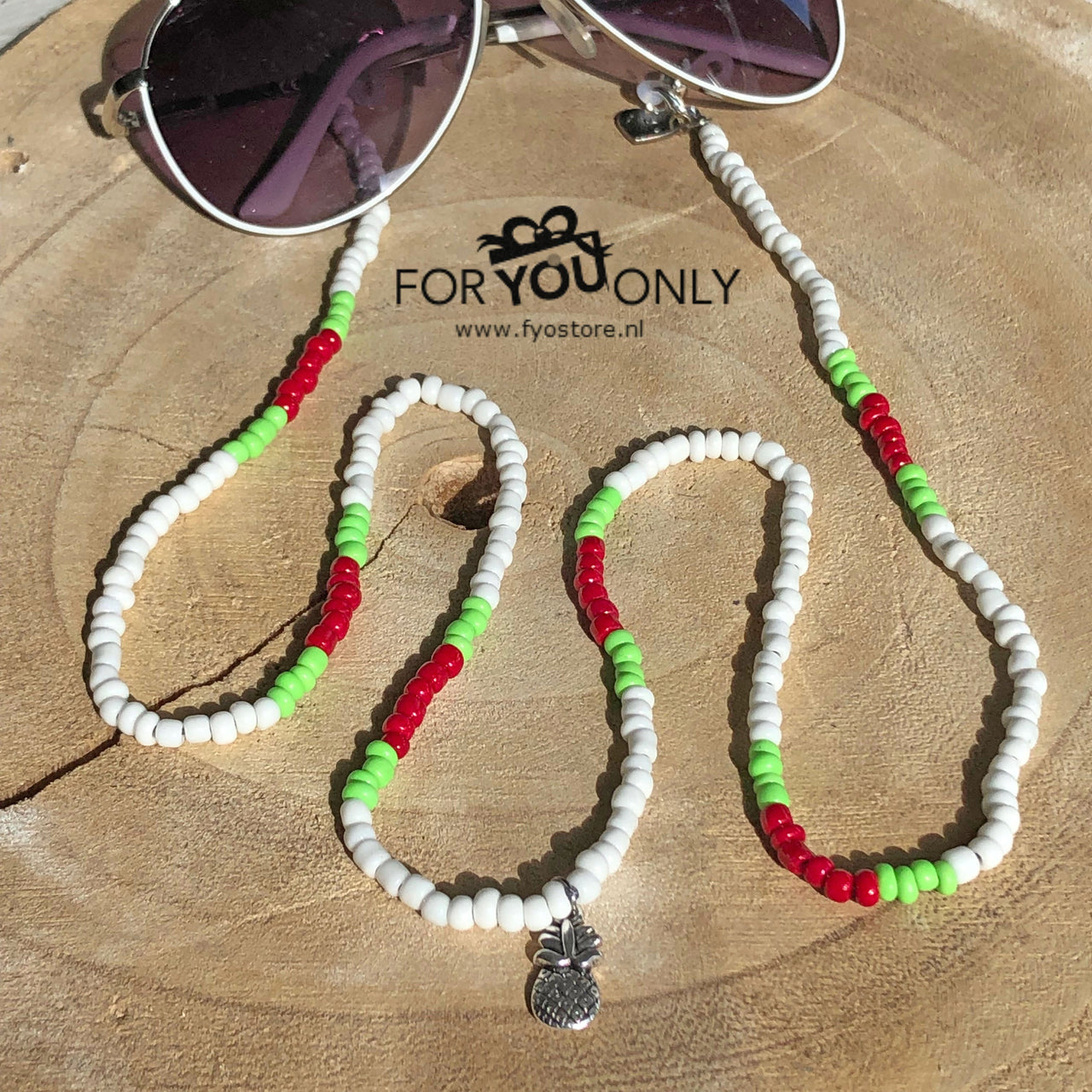 Brillenkoordje seed bead 023