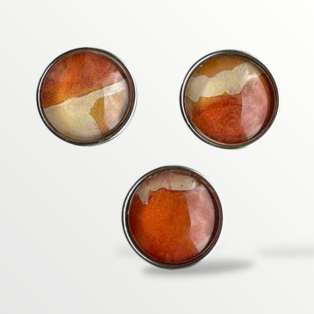 Metal Hairpin click / chunk button 076