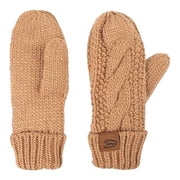 Camel edmonton wanten met warme fleece voering - wanten