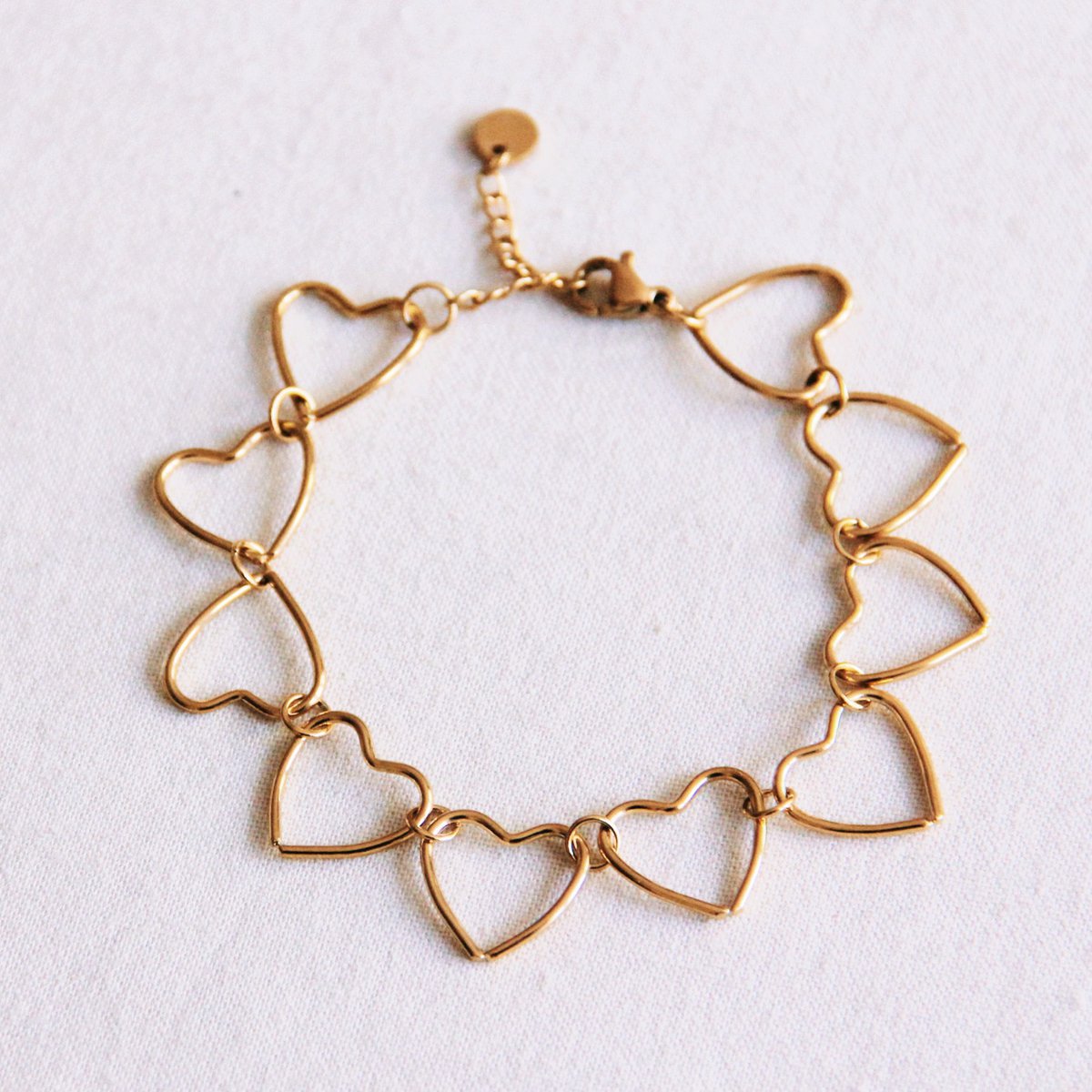 Harten kettingarmband