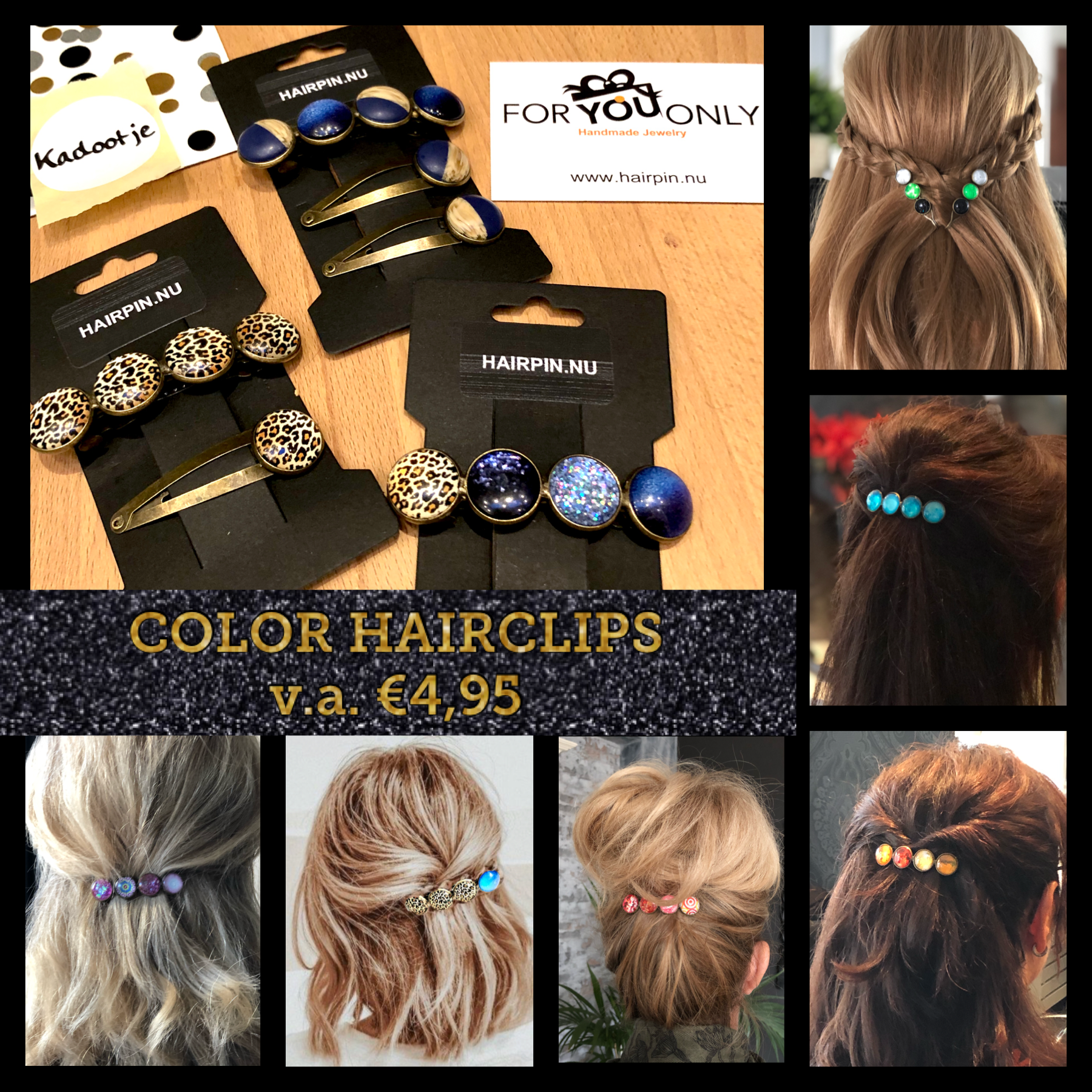 Color hairclip b1