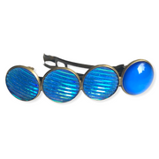 Color hairclip haarspeld blauw xl