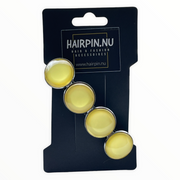 Color hairclip haarspeld effen geel xl