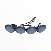 Color hairclip haarspeld effen grijs xl