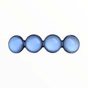 Color hairclip haarspeld effen grijs xl