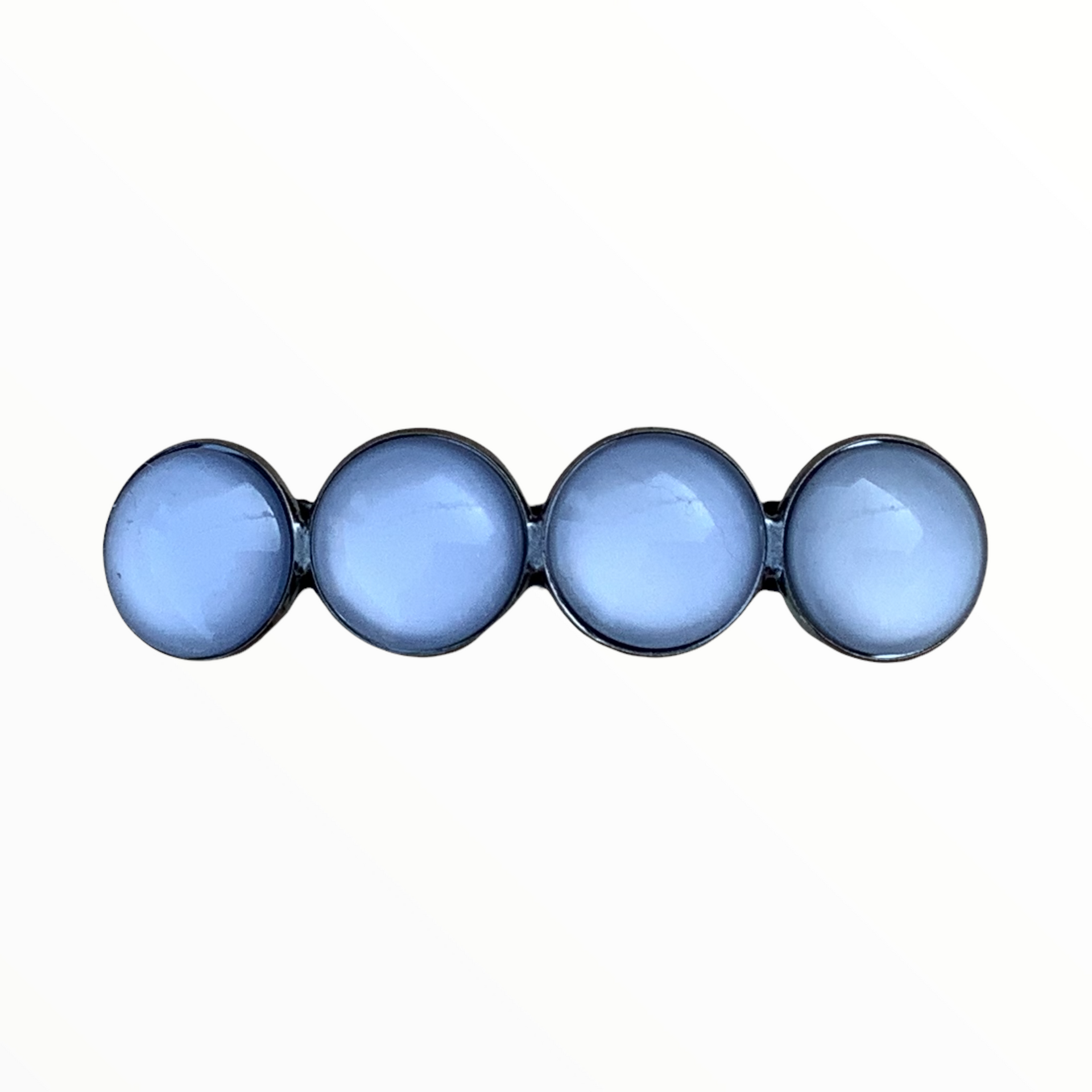 Color hairclip haarspeld effen grijs xl