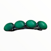 Color hairclip haarspeld effen groen xl