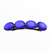 Color hairclip haarspeld effen lila paars xl