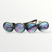 Color hairclip haarspeld grijs lila mix xl - haarspelden