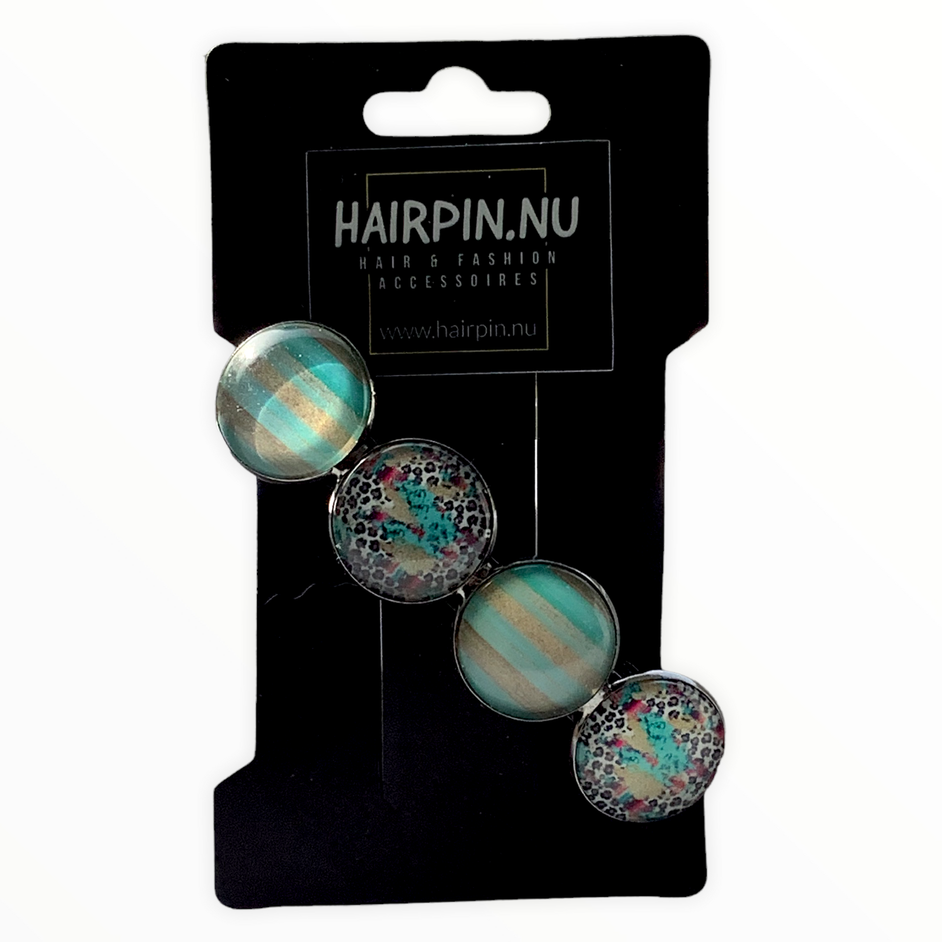 Color hairclip haarspeld groen ibiza xl - haarspelden