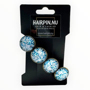 Color hairclip haarspeld ibiza blue style xl - haarspelden