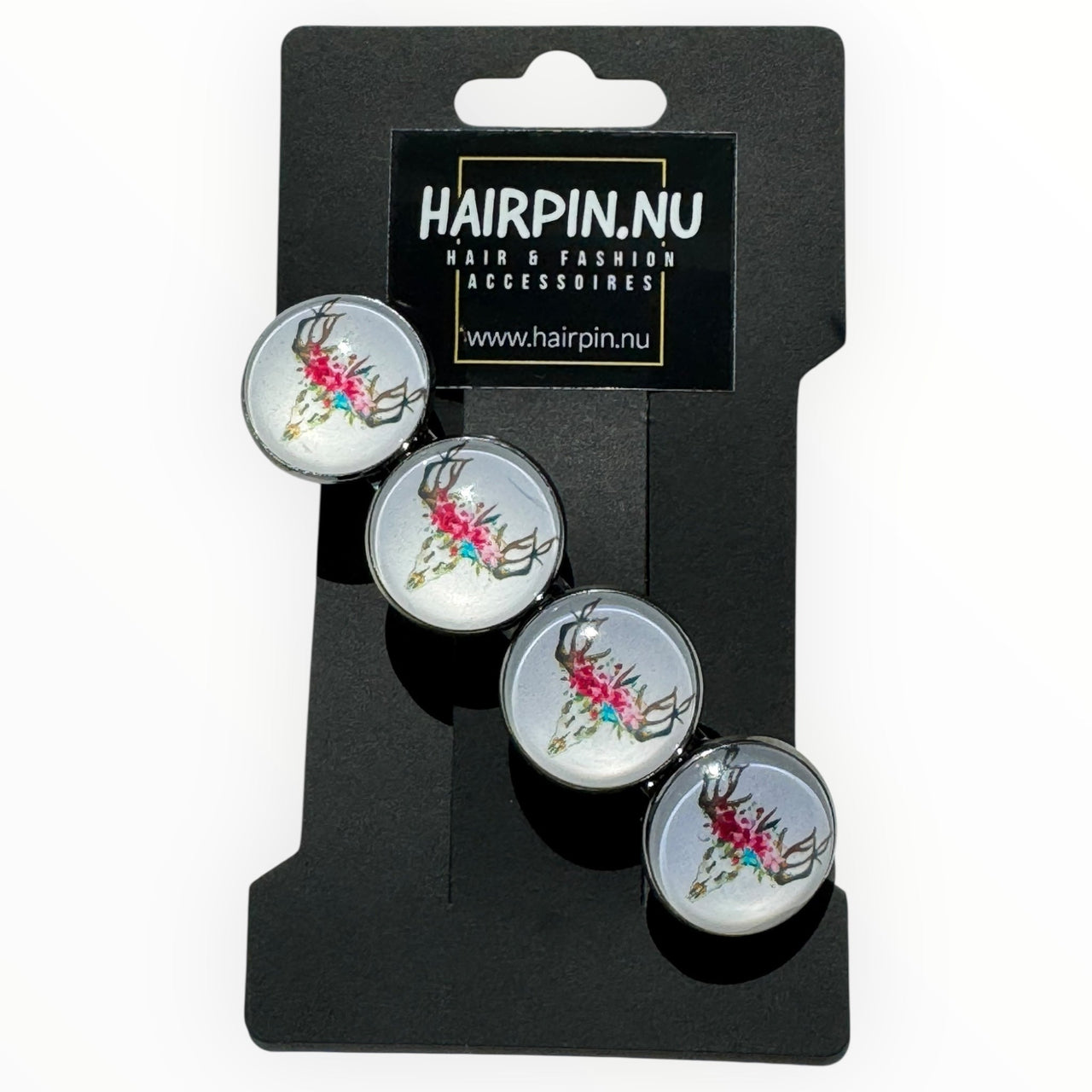 Color hairclip haarspeld ibiza boho bull xl - haarspelden