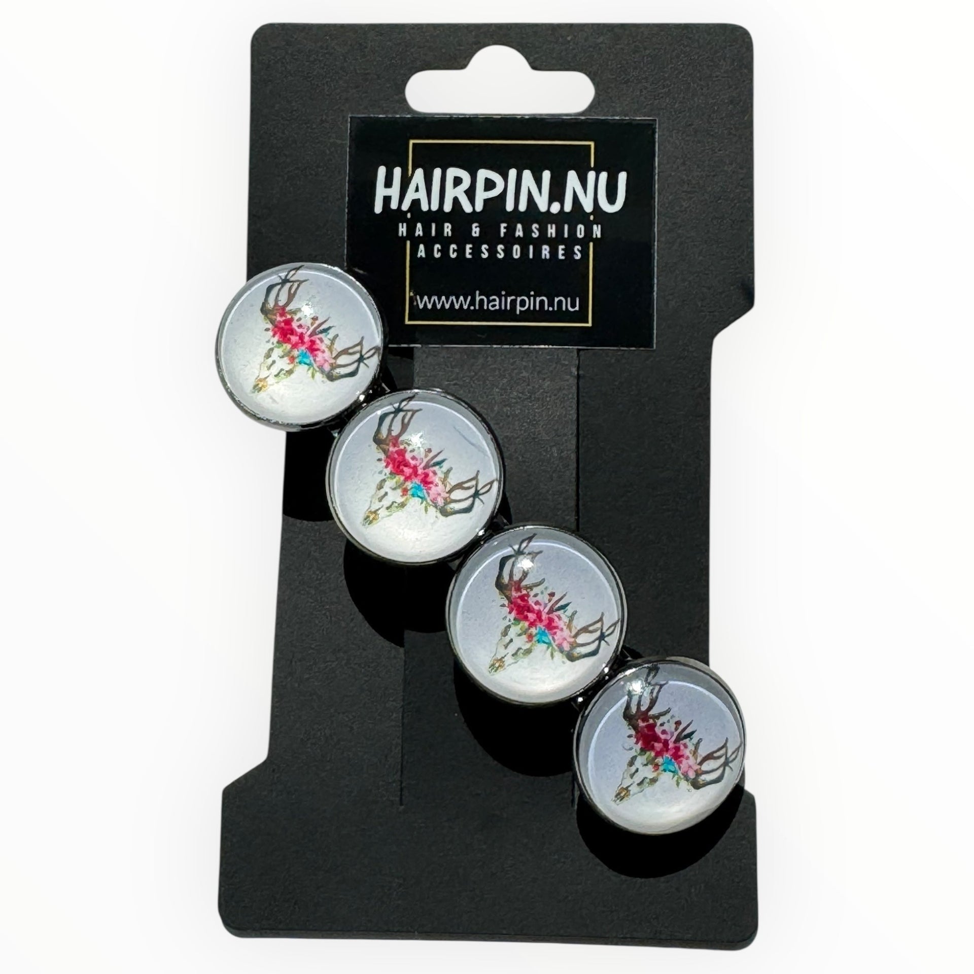 Color hairclip haarspeld ibiza boho bull xl - haarspelden