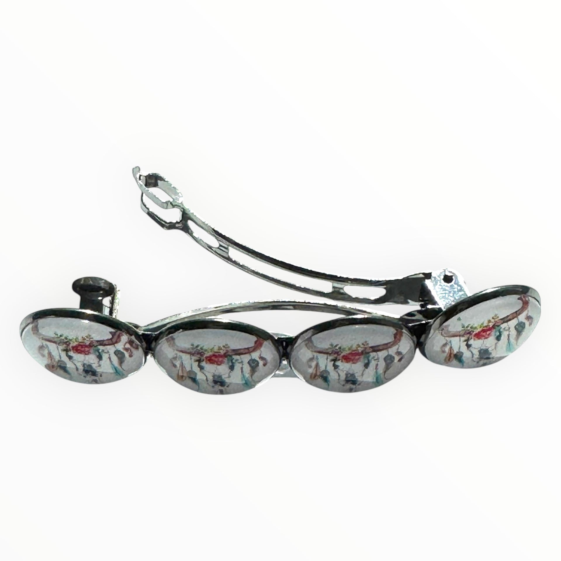 Color hairclip haarspeld ibiza boho style xl - haarspelden