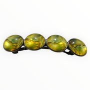 Color hairclip haarspeld ibiza style bruingoud xl - haarspelden