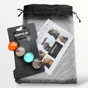 Color hairclip haarspeld ibiza turquoise print xl - haarspelden