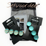 Color hairclip haarspeld ibiza zeeblauw xl - haarspelden