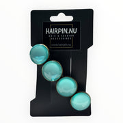 Color hairclip haarspeld ibiza zeeblauw xl - haarspelden