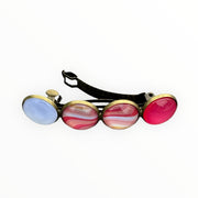 Color hairclip haarspeld roze wit colormix original