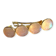 Color hairclip haarspeld shine roze xl