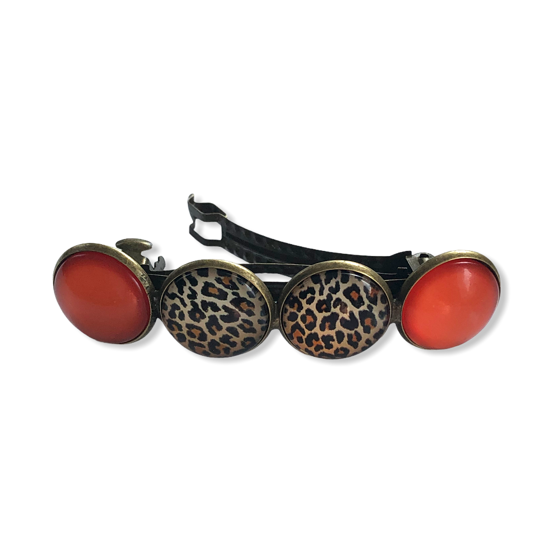 haarspeld-tijgerprint-orange-ibiza-hairclips-haaraccessoire-haarsieraad-hairpin