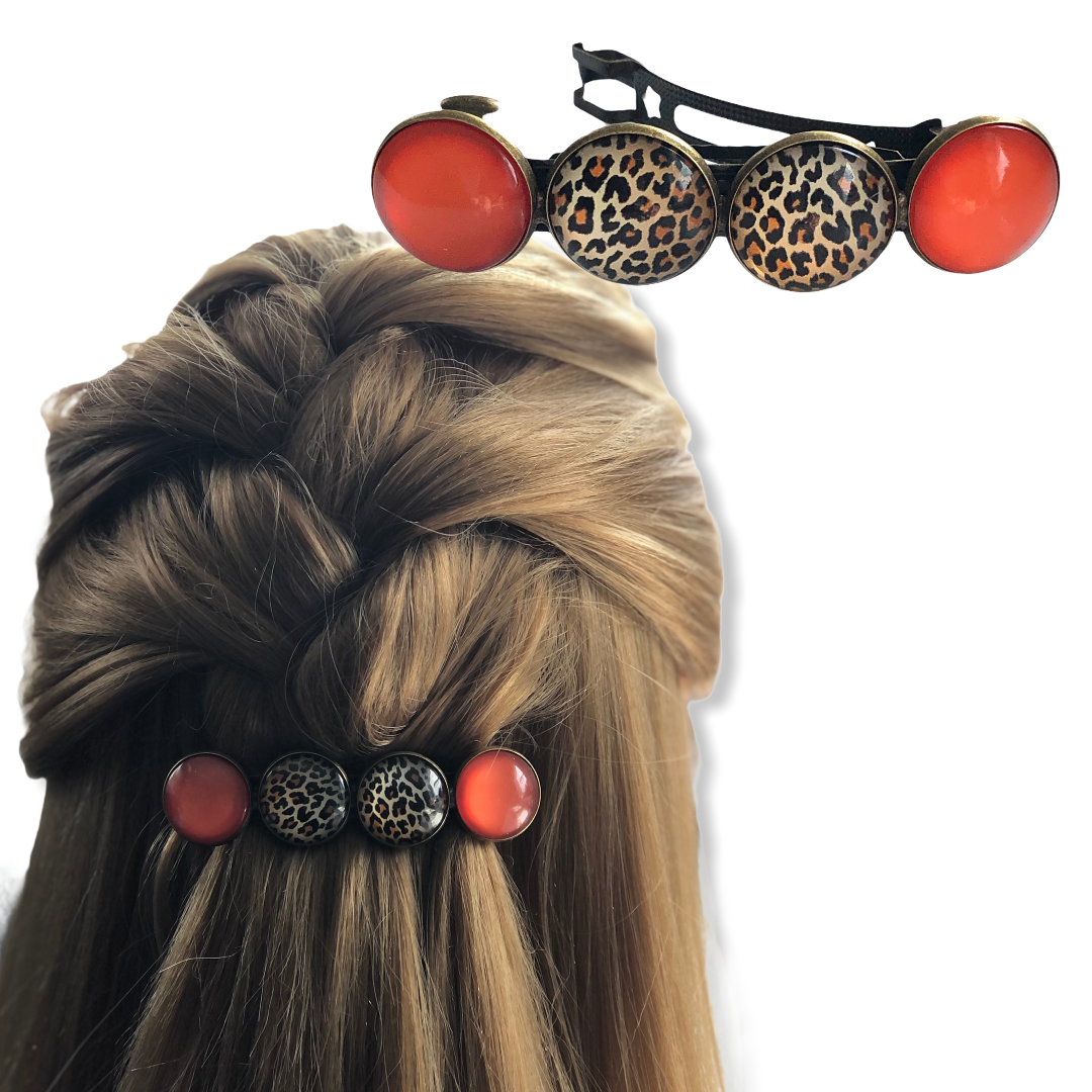 haarspeld-tijgerprint-orange-ibiza-hairclips-haaraccessoire-haarsieraad-hairpin