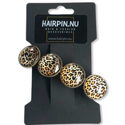 Color hairclip xl haarspeld tijgerprint - haarspelden