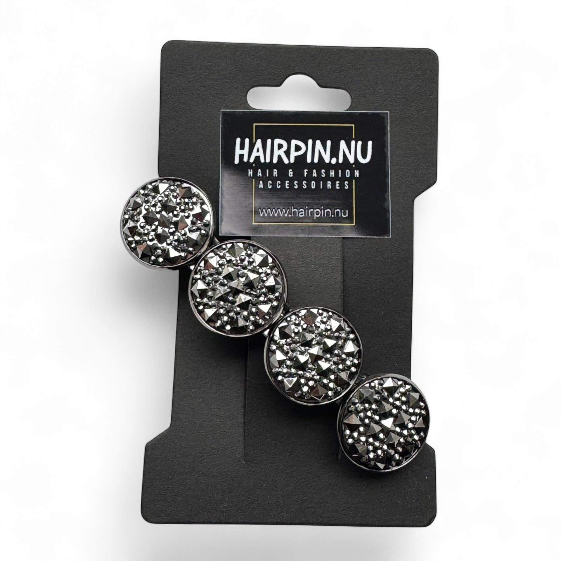 Haarspeld color hairclip xl – robuust grijs - haarspelden