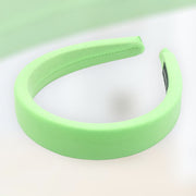 Diadeem / haarband effen 3cm groen