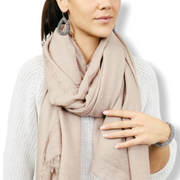 Effen sjaal jeans blue - sjaal