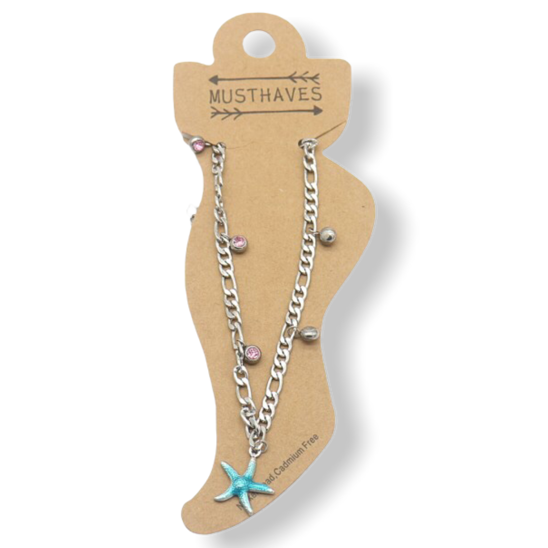 Enkelbandje rvs summer - enkelbandje