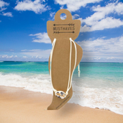 Enkelbandje schelp wit