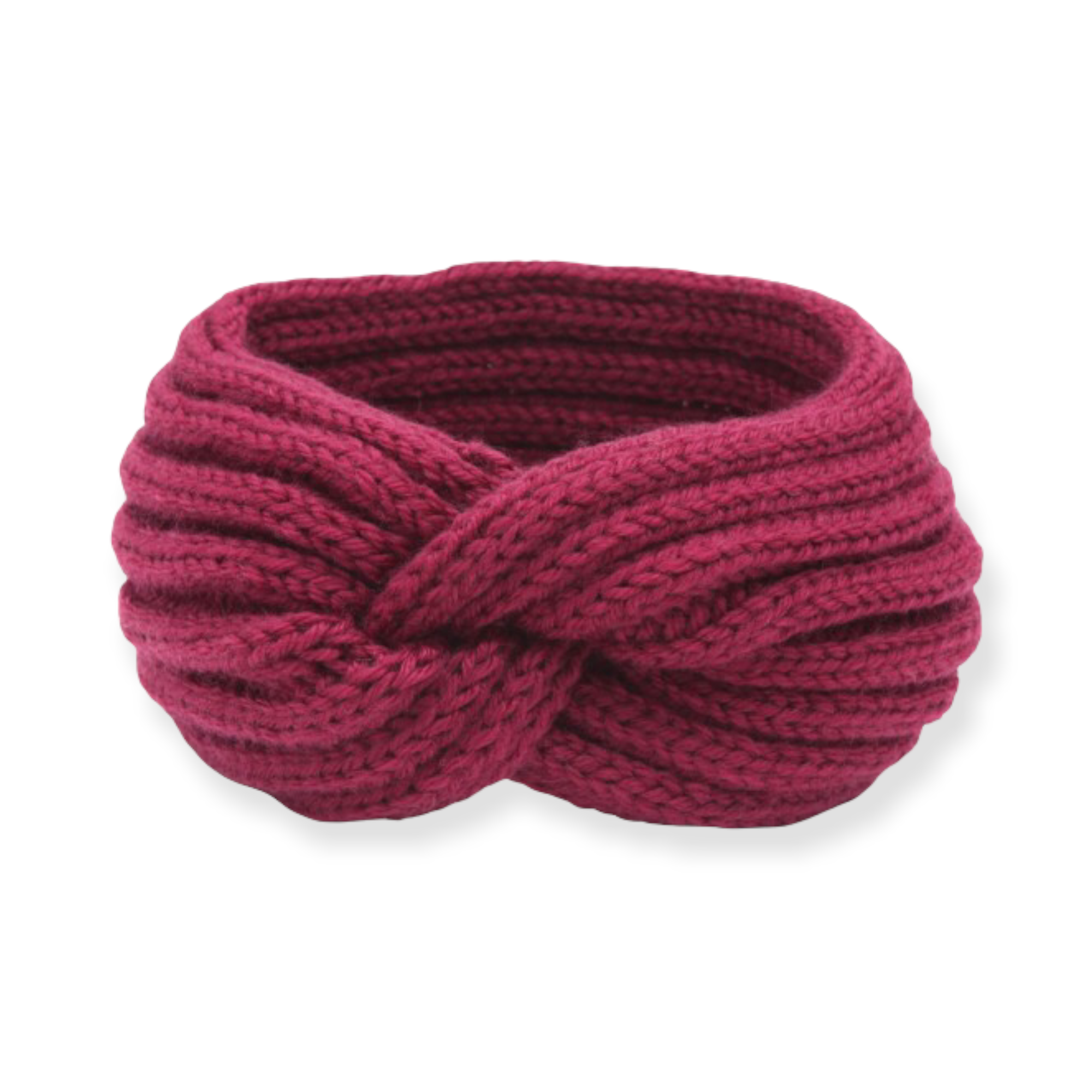 Fuchsia haarband oorwarmer