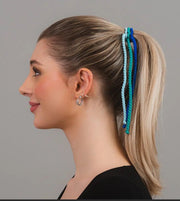 Gedraaide haarelastiekjes 3 stuks - haaraccessoire